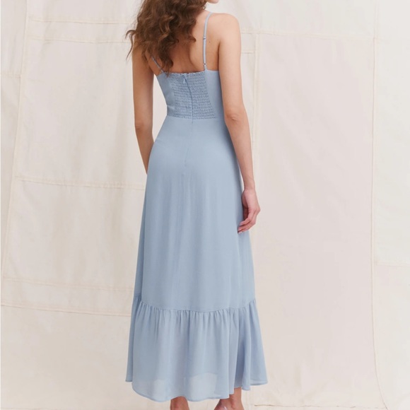 Reformation Emersyn Dress Mineral - Picture 3 of 7